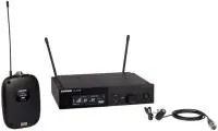 Микрофонная система SHURE [SLXD14E/85М-H56] беспроводная, одноканальная, с поясным передатчиком SLXD1 и петличным микрофоном WL185. Частота UHF 518-562 МГц