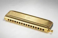 M758364 Super 64 Gold Губная гармошка хроматическая Hohner