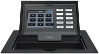 Extron TLP Pro 320C - 3,5-дюймовая сенсорная панель Cable Cubby TouchLink Pro, настольная  - без блока питания AC, чёрное анодированное напыление
