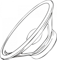 Xline HY1001 Динамик 10" для BAF-10A, 100 Вт, 8 Ом