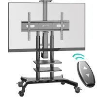Onkron TS1881E-B - Моторизированная стойка для дисплея 50"-86", черная