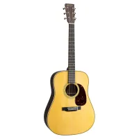 Martin HD-28E LRB  электроакустическая гитара с кейсом, Dreadnought, LR Baggs, цвет натуральный