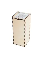 GH-BOXM Коробочка для хрустального колокольчика, средняя, Гусь Хрустальный