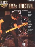 MusicSales HL00699825 BASS PLAY ALONG VOLUME 16 80'S METAL BASS GUITAR...