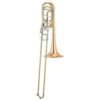 Yamaha YBL-822G  бас тромбон проф. B flat / F and B flat / F / D, Gold Brass