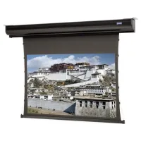 Проекционный экран с электроприводом da-lite tensioned contour® electrol® 72" 4:3, 110x150см, hc cinema vision, длина корпуса 180 см., верхнее черное поле 30см., цвет корпуса черный