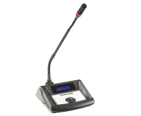 GONSIN TL-VD4200 B Микрофонная консоль делегата. Поддержка IC-карт регистрации. ЖК дисплей. Встроенный динамик. Регулятор громкости и выход для наушников, выход для записи. Цвет- черный.