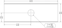 Atlas IED SHS-3T2-TB- Проставочная пластина для монтажа акустических систем SHS-3T2-HD на потолочные панели
