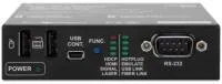 Lightware hdmi-3d-opt-rx150ra, приемник hdmi1.4, rs-232 и сигналов kvm по оптике до 2500 м; поддержка hdcp, edid, 3d, 4k/uhd; выходы цифровой s/pdif и аналоговое балансное аудио; оптический коннектор типа sc.