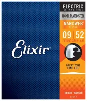 Elixir 12007 Nanoweb Super Light - Струны для электрогитар