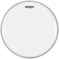 WILLIAMS WW1-10MIL-18BD - однослойный пластик, 18", белый, для бас-барабана