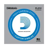 D`addario Pl012 Plain Steel