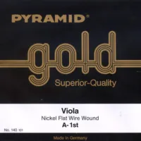 140100 Gold Комплект струн для альта, Pyramid
