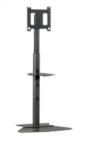 CHIEF Подставка PF1Ub Black с регулируемой высотой (1,2 -2,1 м) для Flat-TV до 90кг/63"+