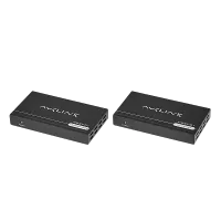 AVCLINK HDBT-01 Комплект передатчик и приемник HDMI по витой паре. Вход/Выход передатчика: 1 х HDMI/1 х HDBaseT. Вход/Выход приемника: 1 x HDBaseT/1 x HDMI. Максимальное разрешение: 4096 x 2160@60Гц (4:2:0). Максимальное расстояние (CAT6): 4K@60 40м; 1080