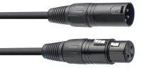 STAGG SDX3-3  - DMX кабель XLRf-XLRm ,длина: 3 м.Цвет: черный