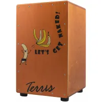 TERRIS Exclusive BANANA - Кахон с подструнником