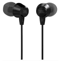 JBL C50HI BLK проводная стерео гарнитура с наушниками-затычками, цвет - чёрный