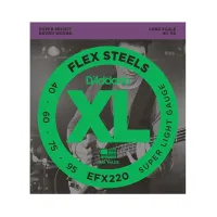 Струны для бас-гитары D'ADDARIO EFX 220