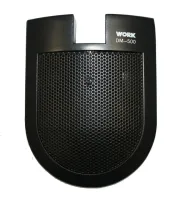 DM 500 микрофон электретный граничного поля, круговая направленность, питание батарея 1,5В, 600 ом, 50-12000 гц, чувствительность -63dB, (цвет черный), Work