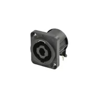 Rean RLS4MDZ-H панельный разъём speakON female 4-контактный, горизонтальный монтаж н