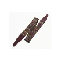 FL40218PA PolyArt Ремень для гитары, полиэфир, джуманджи, Fidel