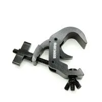 YZey CLAMP2540B, клэмп-струбцина, диаметр охвата 25-40 мм, нагрузка 100 кг, 123х84х25 мм, вес 0.2 кг, цвет черный, ШОУМЕЛОЧИ/JC -