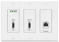 Extron NAV E 401 D - Кодер Pro AVand#8209;передачи по IPand#8209;сети 1G для HDMI и Ethernet в стиле настенной панели Decorator, цвет белый