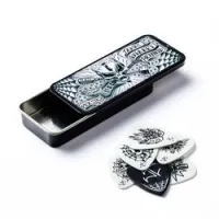 Dunlop jph01t088 james hetfield pick tin sale  сувенирный набор медиаторов в пенале, 0.88 мм, 6 шт