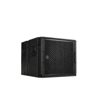 RCF GTS 16C Пассивный кардиодиный сабвуфер, элемент линейного массива, 1 X 16" НЧ спереди, 1 x 14” НЧ сзади, 137 дБ, рекомендованный усилитель XPS 16K, разъемы Speakon® NL4, фанерный корпус, цвет черный, вес 62 кг