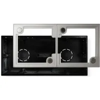Ecler WPa2FMBOX- Монтажный комплект для встраивания в стену 2 панелей серии Wpa