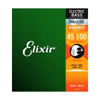 Elixir 14652 Nanoweb Light - Струны для бас-гитар
