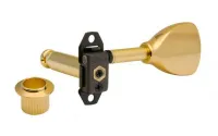 Guitar machine heads Gotoh Stealth ST31-SB2-GG - Ultra-compact guitar mechanics with 1:18 ratio and SB2 handles, GG finish, gilded