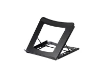 ErgoFount BS-01- 
			Складная настольная подставка для ноутбука или планшета до 5 кг диагональю 10–15'', черная