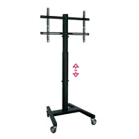 OMB PROFESSIONAL SPRING (black) - Стойка напольная для монитора 60"