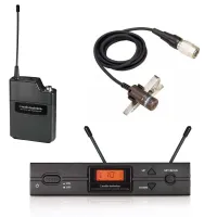 ATW2110a/P петличная радиосистема, 10 каналов UHF с  микрофоном AT829cw/AUDIO-TECHNICA
