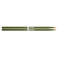 TX5AW-GREEN 5A Барабанные палочки, зеленые, орех гикори, ProMark