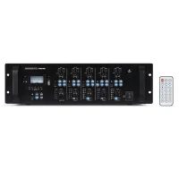 MPZ-461 Многозонный усилитель мощности.USB/SD/MP3 плеер. Цифровой FM-тюнер. Матрица на 5 входов и 4 , шт