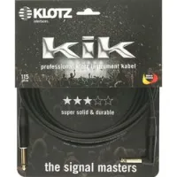 Klotz kikkg3.0prsw  инструментальный кабель джек / угловой джек моно, 3 м, позолоченные разъемы klotz