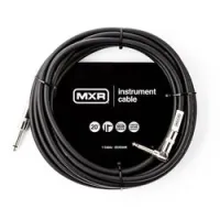 Mxr dcis20r  инструментальный кабель, 6 м, прямой и угловой джеки