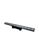 Color Bar
                Светодиодный эффект Color Bar
Светодиодный эффект. Источник света 12 шт диодов Cree WW по 3 Вт каждый, 72 шт SMD(5050) RGB. Управление Dmx512: 6/9/84/89, встроенные программы. Потребление 80Вт. Габариты 940 х 80 х 100 мм.