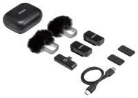 Петличная система Rode wireless micro usb-c [ультракомпактная, двухканальная, беcпроводная, черный]