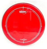 WR2-7MIL-22 Target Series Red Пластик для бас-барабана 22", Williams