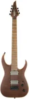JACKSON MM JUGGERNAUT HT 7 FM AMB TGR EYE Электрогитара именная Misha Mansoor, цвет коричневый