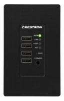 Crestron USB-NX2-REMOTE-1G-B, настенная панель USB устройств через Ethernet с маршрутизацией, USB 1.1 или 2.0. (4) Type A, цвет черный