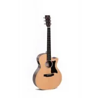 Sigma guitars gmc-ste  электроакустическая гранд аудиториум верхняя дека массив ситхинской ели