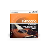 D'Addario EFT15 - комплект струн для акустической гитары 10-14-23-30-39-47