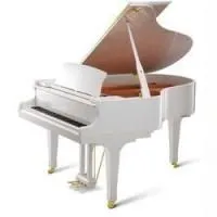 Kawai gx-1 wh/p  рояль, длина 166 см, цвет белый полированный, банкетка в комплекте, япония