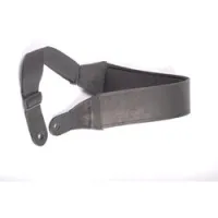 Мозеръ es-1  ремень для гитары, кожа + с эффектом памяти, широкий наплечник, кожаные крепления