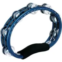 Meinl tmt1a-b  тамбурин пластиковый traditional, джинглы из алюминия, цвет синий